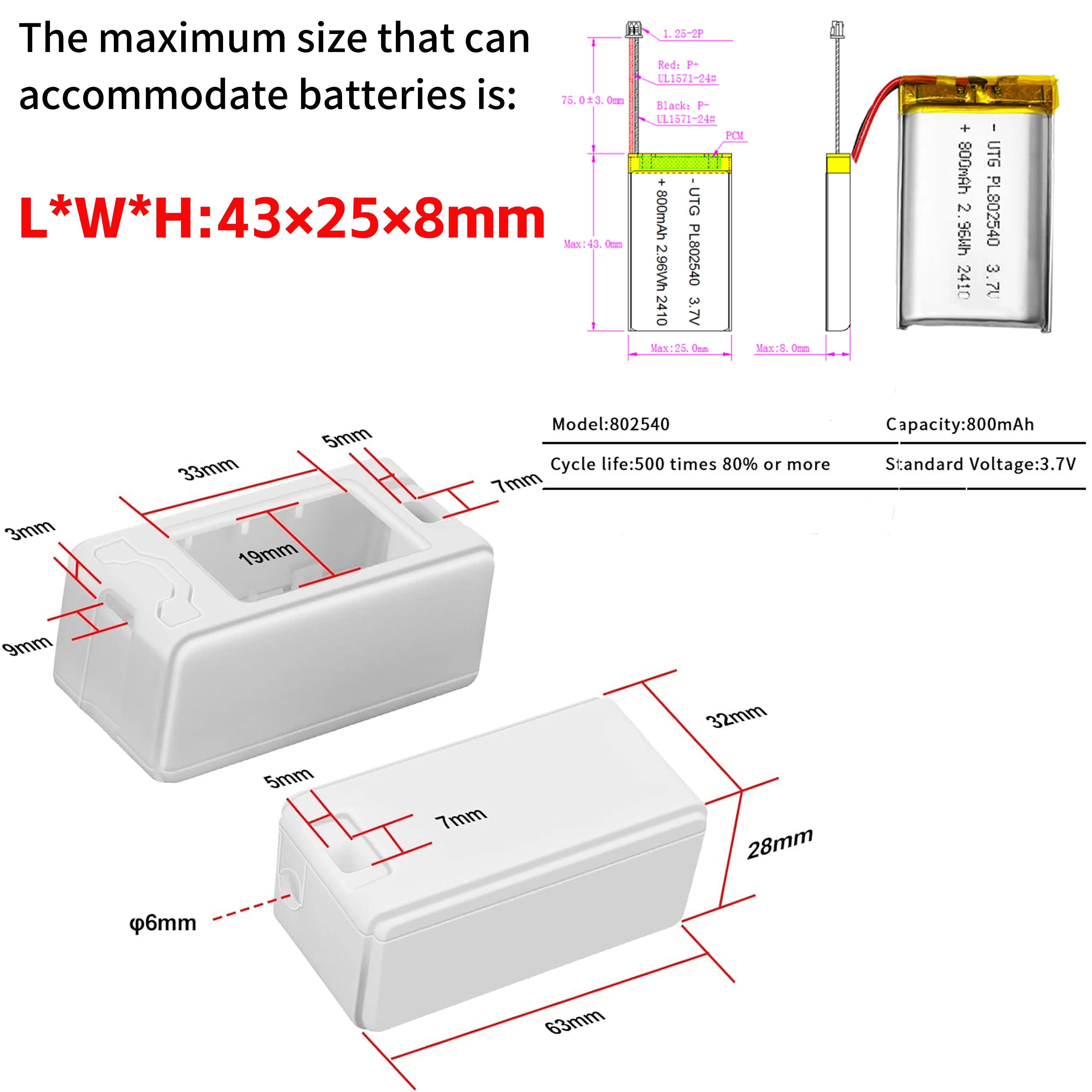 Meshtastic Heltec V3 ESP32 LoRa 32 Dev-Board Kit Case(Case Only - Other Items Not Included)