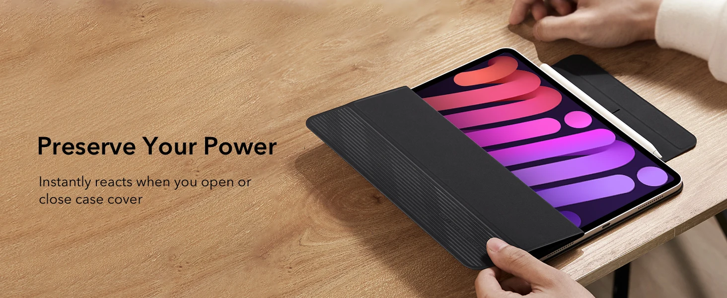 ESR for iPad Mini 7 A17 Pro Case Shock and Drop Protection Cover for iPad Mini 7th/6th Generation Case (2024/2021)