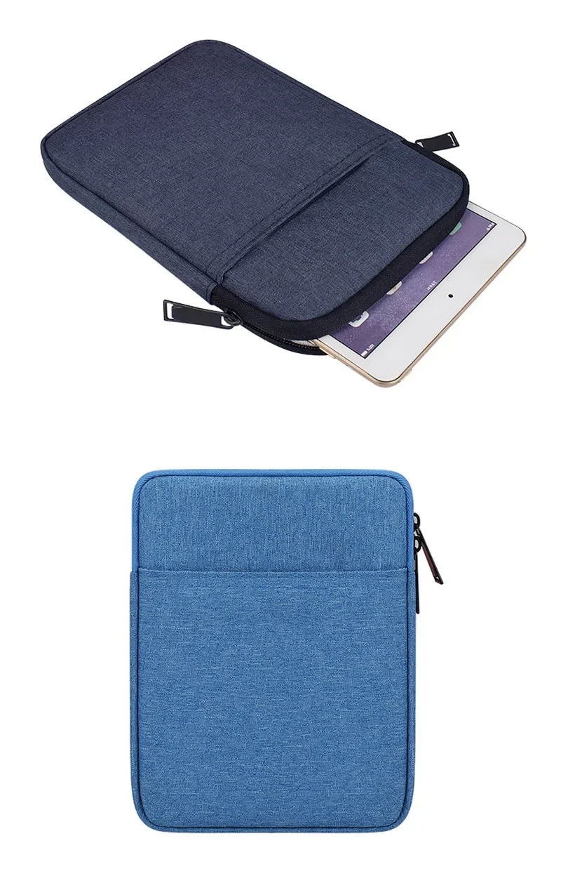 Case For Kindle Paperwhite 2024 12th Generation and Colorsoft 7 Inch Model No.SA569P SA568B Bag Sleeve Zipper Shockproof Pockets