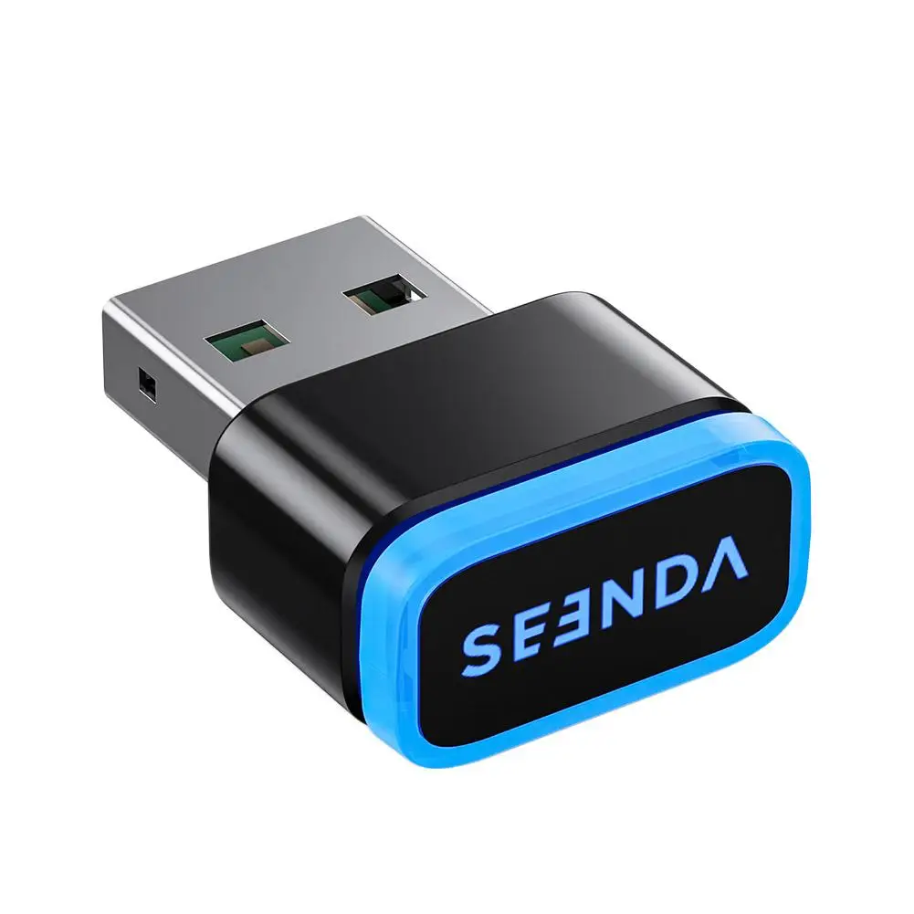 Seenda Mouse Jiggler USB Driver-Free Shaker Mechanical Undetectable Mouse Mover Simulator Smart Keeps Computer/PC/Laptop Awake