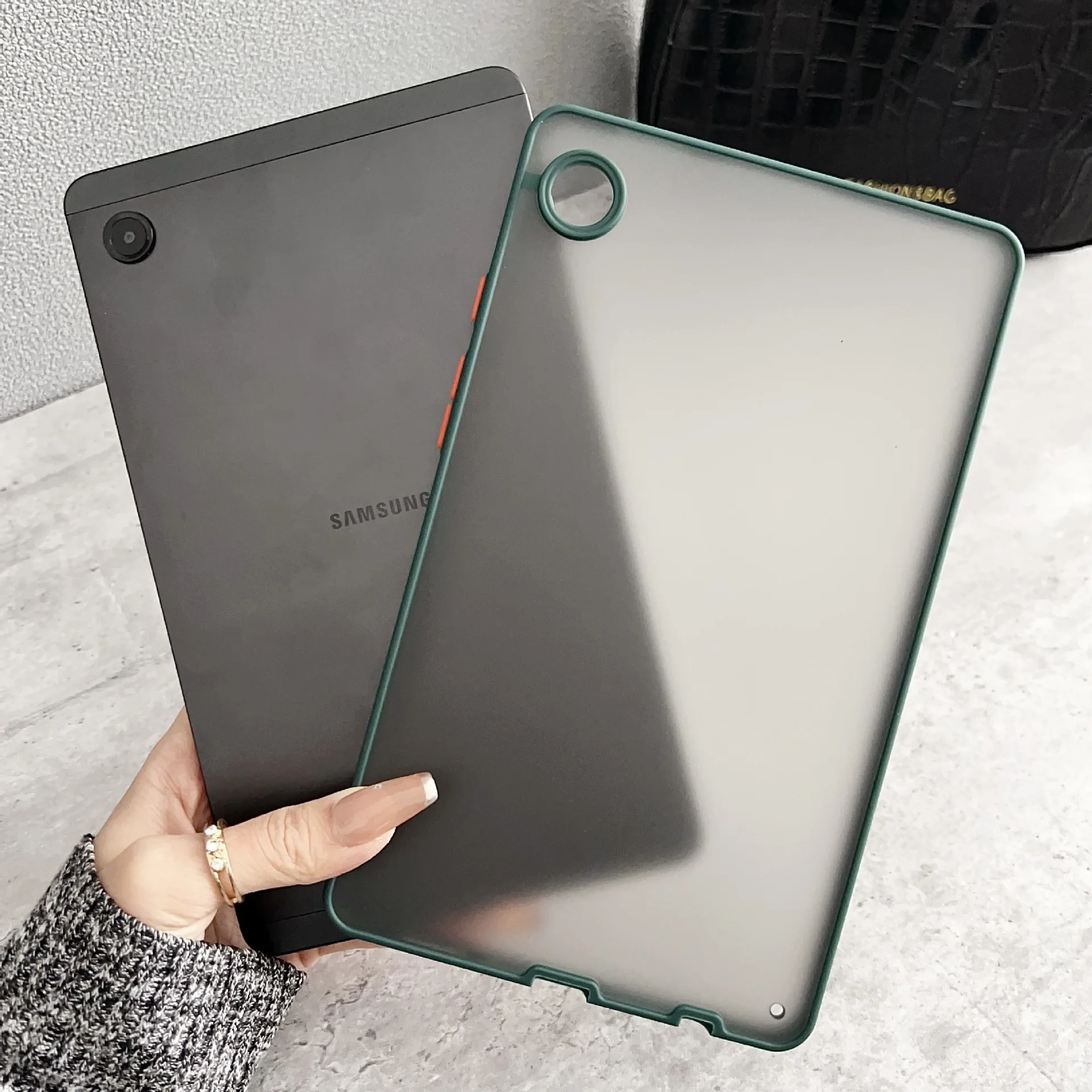Matte Case For Samsung Galaxy Tab A9+plus 11 A8 10.5 A7 Lite 8.7 Tablet Cover Tab S9+FE 12.4 S8 S7 S6 Lite 10.4 Hard Back Shell