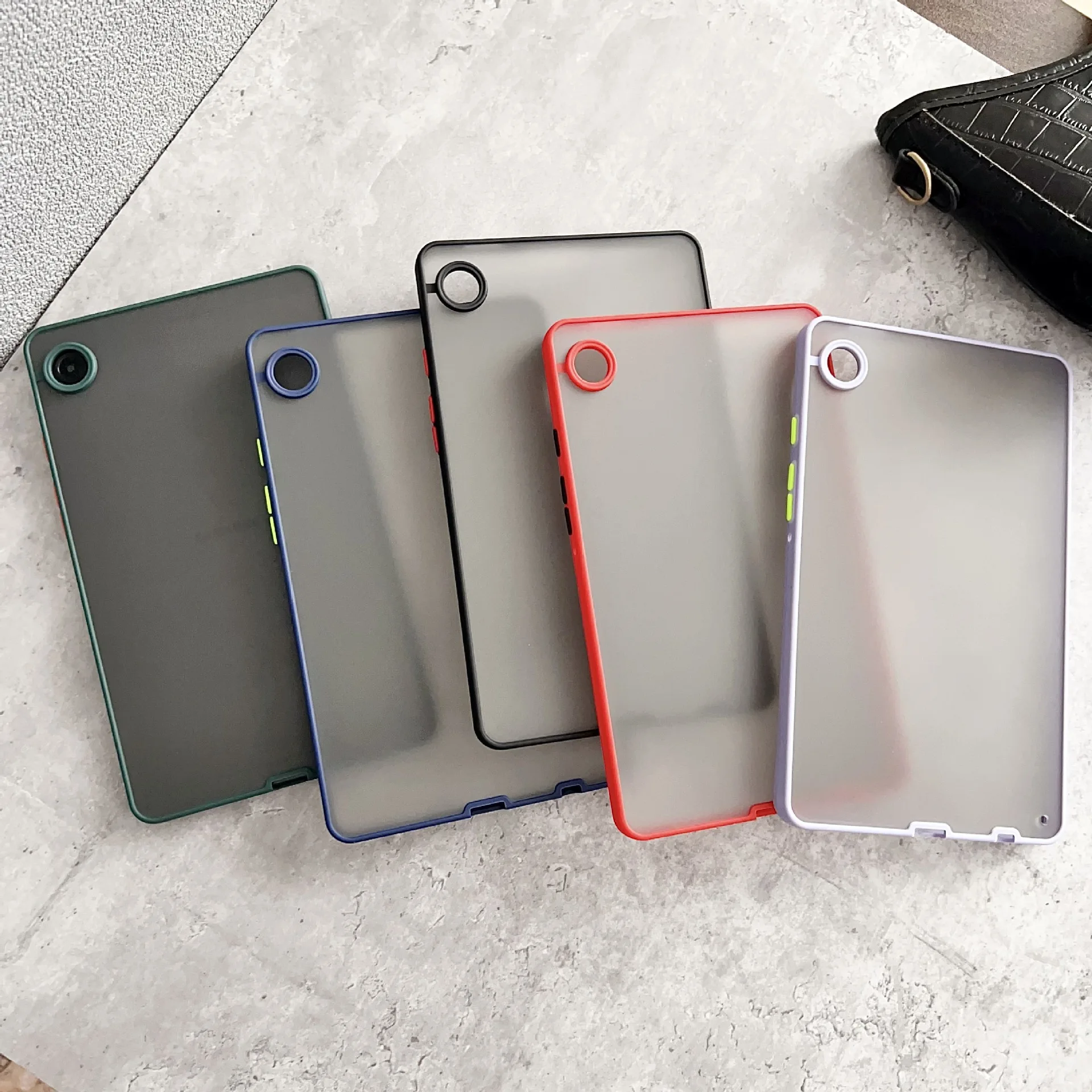 Matte Case For Samsung Galaxy Tab A9+plus 11 A8 10.5 A7 Lite 8.7 Tablet Cover Tab S9+FE 12.4 S8 S7 S6 Lite 10.4 Hard Back Shell