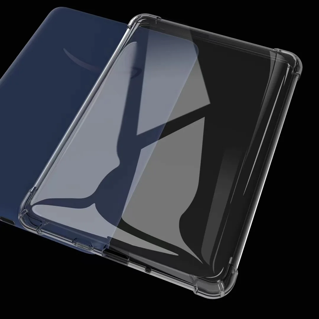 Silicon Case For 6'' All-new Kindle (2022 Release) 11th C2V2L3 Generation Clear Transparent Soft TPU Back Tablet Cover Coqe