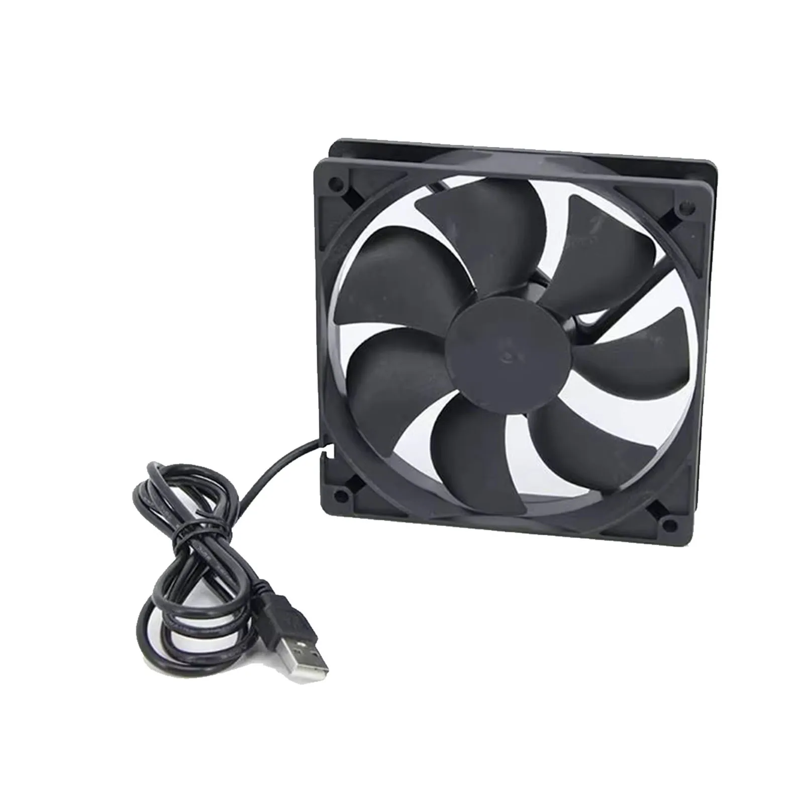 12cm 12025 Fan 5V 12V 24V USB 2PIN PC Computer Case Cooler Fan DC Brushless Cooling Fan 120x120x25mm Btc Server PC Cooling Fan