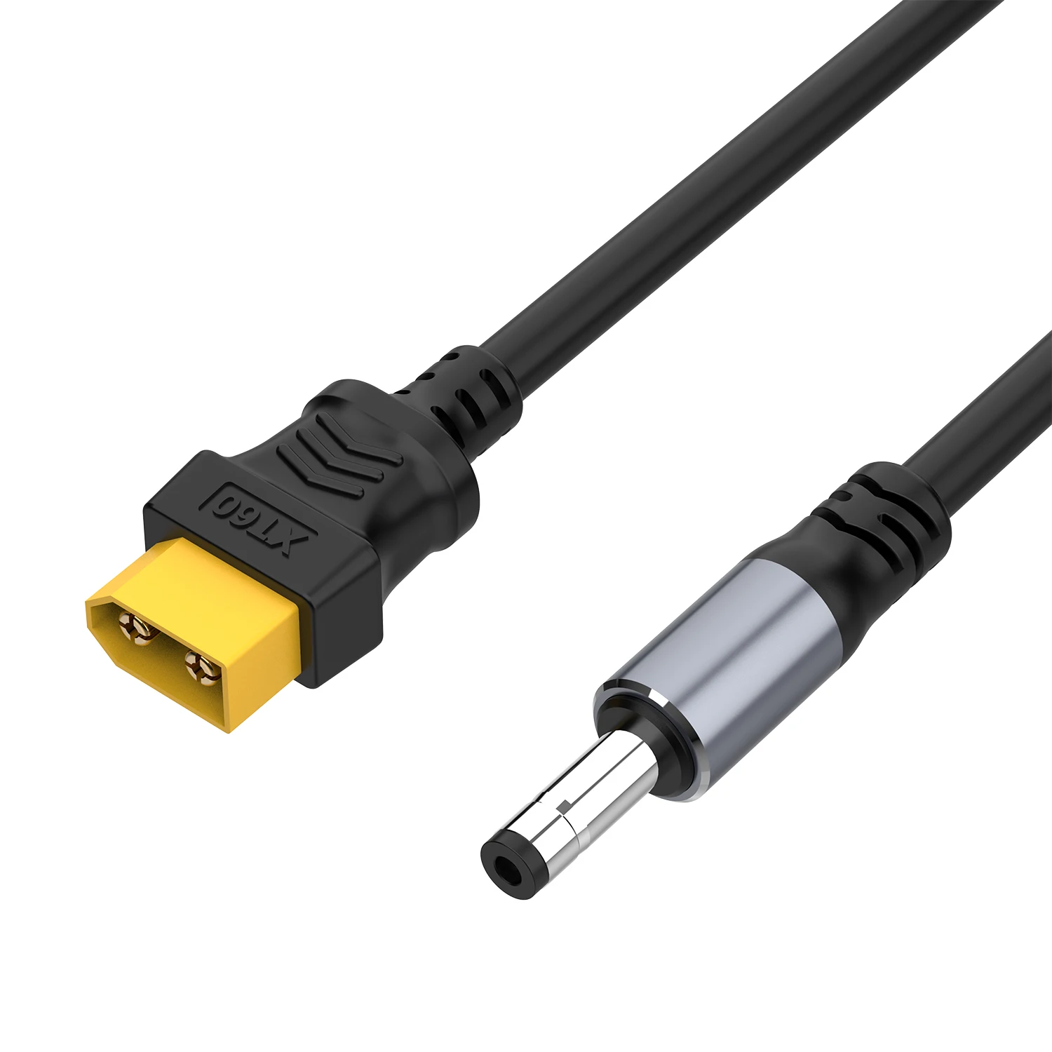 16AWG XT60 Female To DC5521 Male Power Cable Adapter for Solar Power Station and Laptops