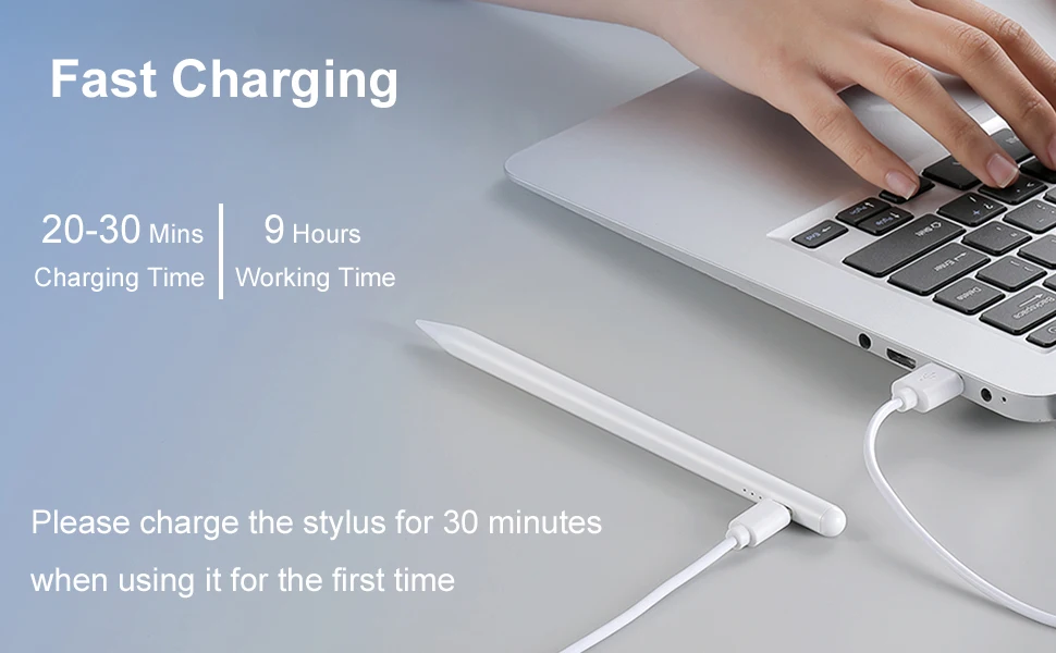 Stylus Pen for IPad 6-11th Gen Pro M4 11/12.9/13 Inch IPad Air M3 M2 IPad Mini A17 Pro Alternative for Apple Pencil 1st 2nd Gen