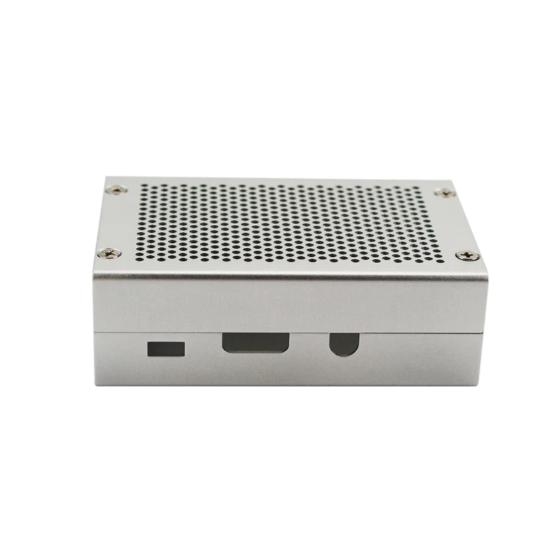 Raspberry Pi 3B+ 3B Aluminum Case Active Passive Cooling Metal Armored Shell Case for RPI 3B 3B+
