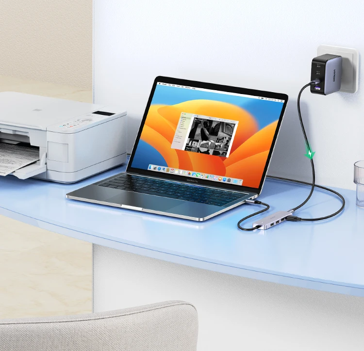 UGREEN USB C HUB 4 Ports Type C to USB 3.0 Hub Splitter Adapter for Laptop MacBook Mac Mini iPad Pro Samsung S25 iPhone 17
