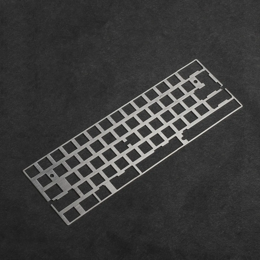 60% 61 64 Aluminum Steel Positioning Board Plate For DZ60 GH60 XD64 Bface YD64MQ DIY Mechanical Keyboard