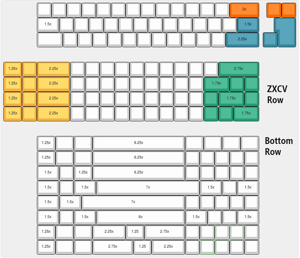 60% 61 64 Aluminum Steel Positioning Board Plate For DZ60 GH60 XD64 Bface YD64MQ DIY Mechanical Keyboard