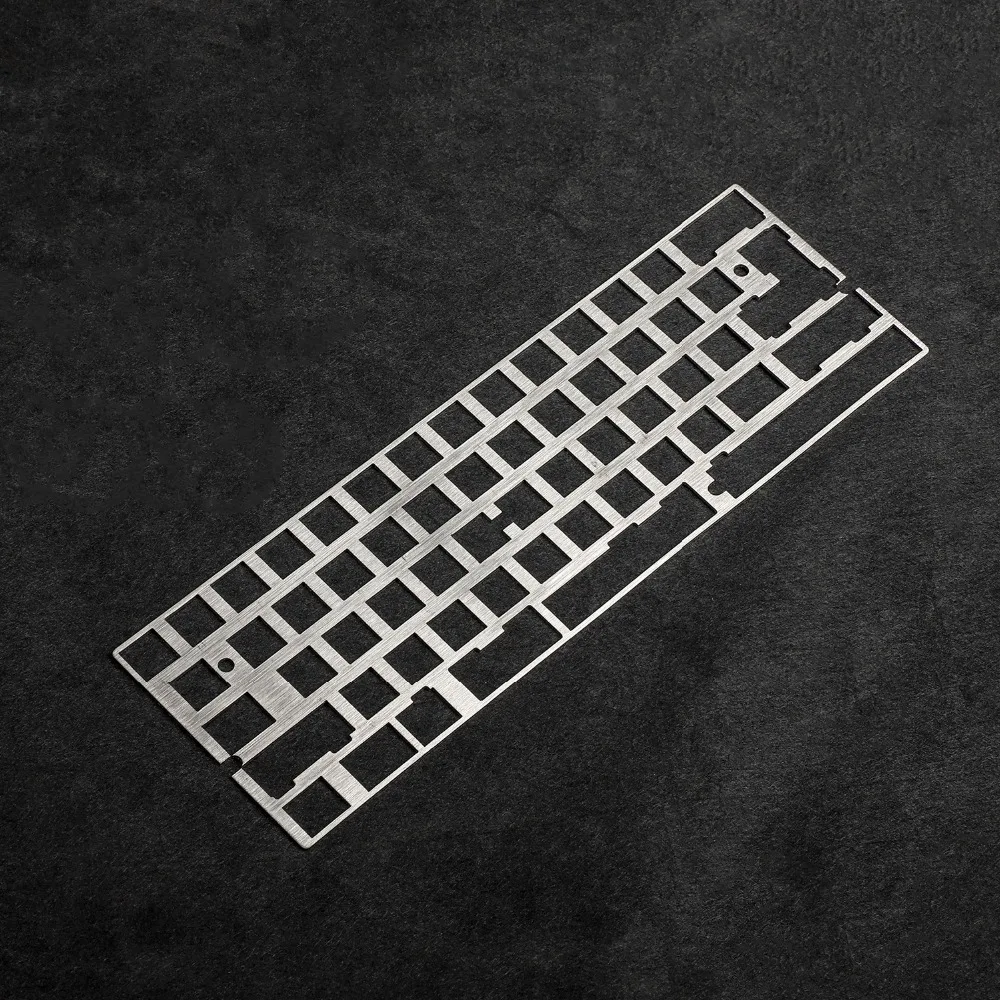 60% 61 64 Aluminum Steel Positioning Board Plate For DZ60 GH60 XD64 Bface YD64MQ DIY Mechanical Keyboard