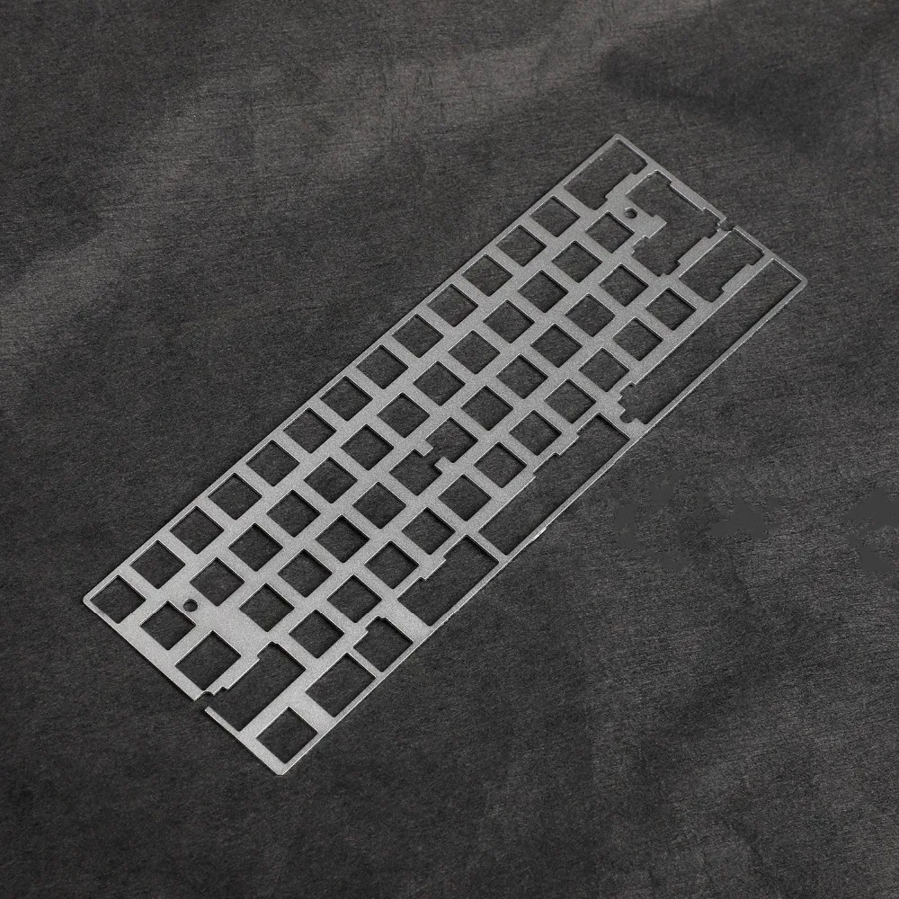 60% 61 64 Aluminum Steel Positioning Board Plate For DZ60 GH60 XD64 Bface YD64MQ DIY Mechanical Keyboard