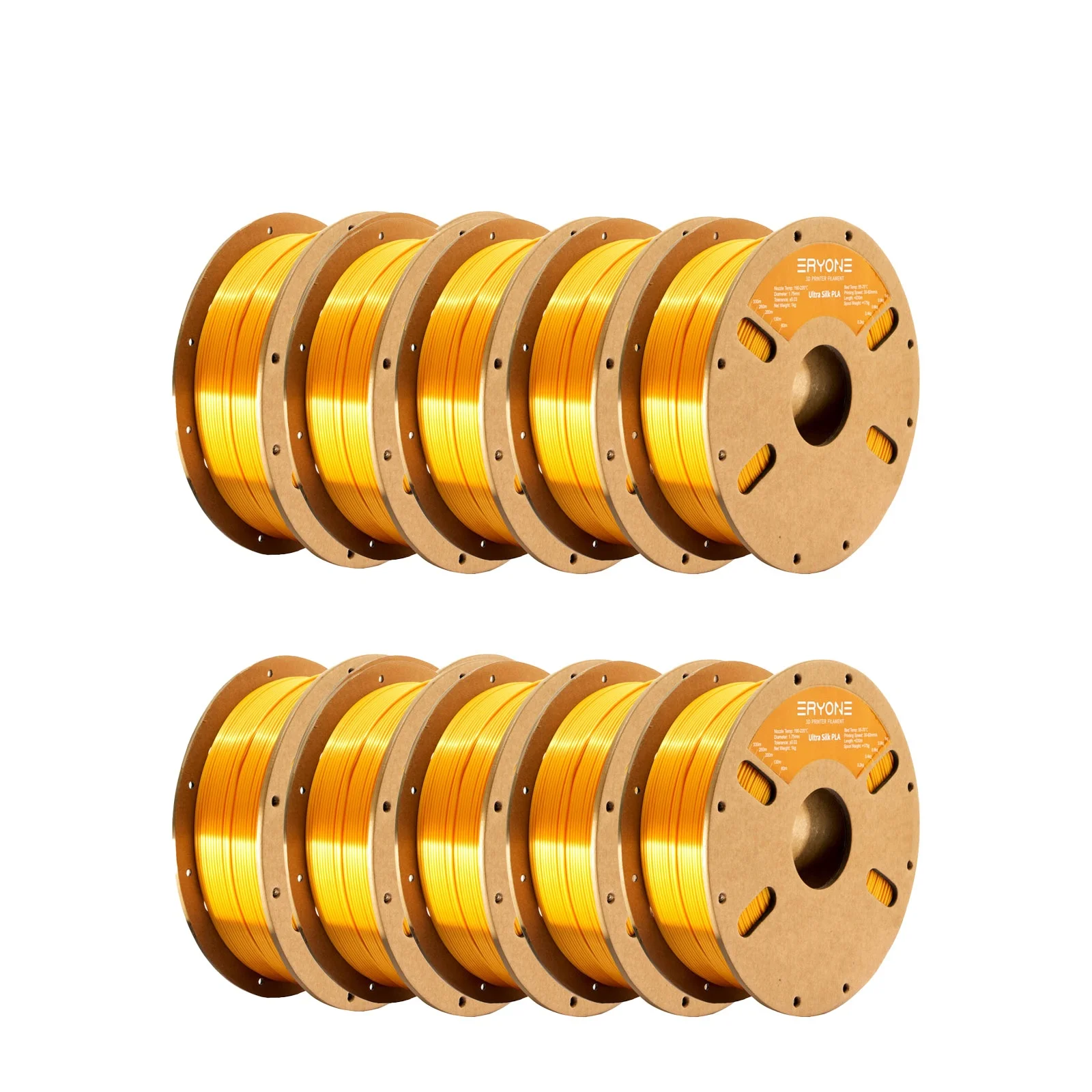 Eryone Promotion New Arrival Ultra SILK PLA Filament 3D Printing 1/3/5/10KG 1.75mm For 3D Printer High Quality Fast Delivery