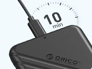 ORICO 2.5 inch HDD Enclosure SATA to USB 3.0 Type-C External Hard Drive Case 5Gbps Speed SATA SSD HDD Case 6TB Storage Box