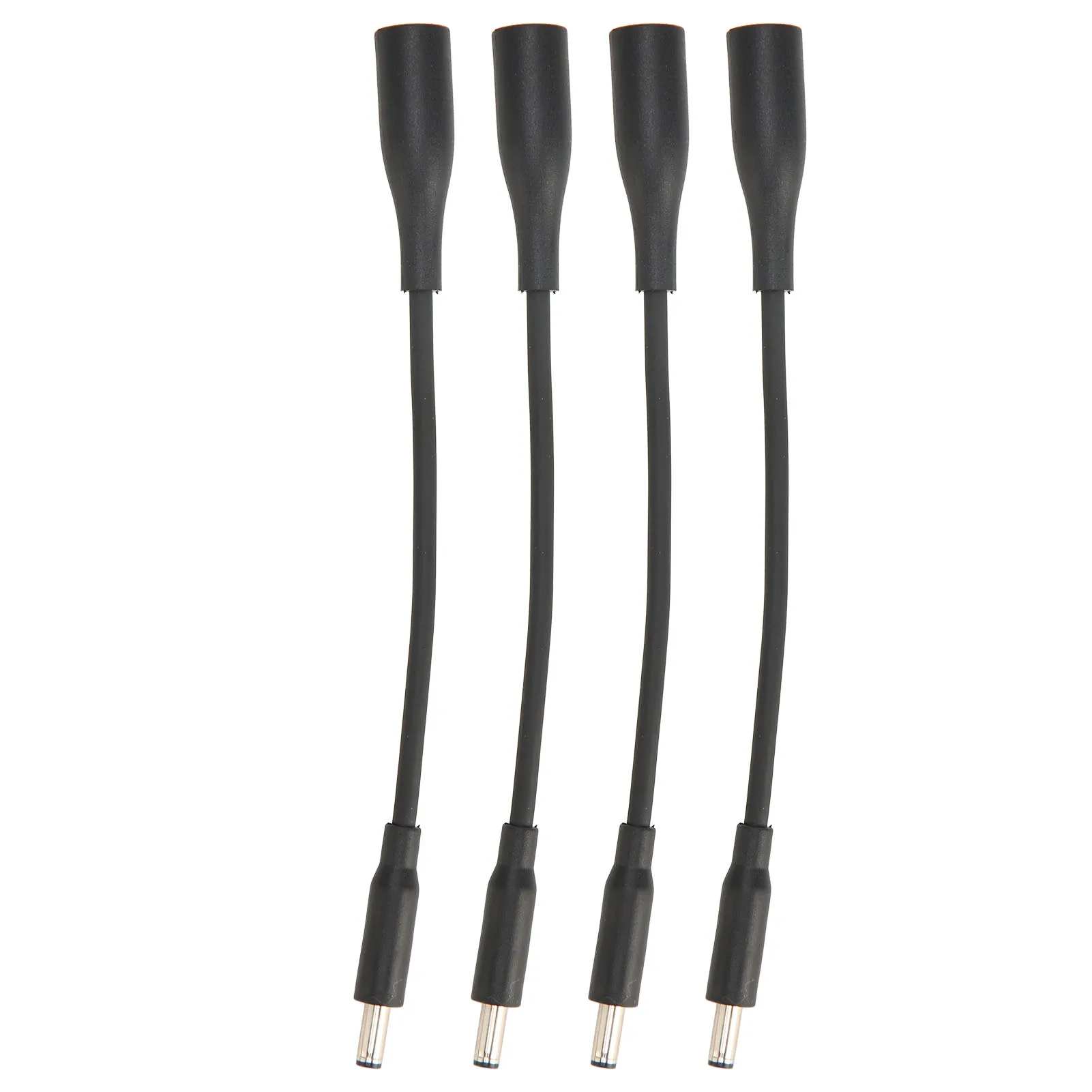 4pcs DC 7.4x5.0mm to 4.5x3.0mm Adapter Cable Plug and Play Portable Tip Adapter Connector Converter Cable for Dell Laptop