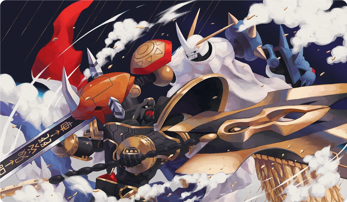 Digimon Playmat Black War Greymon Omega Culumon Terriermon DTCG OCG Board Game Trading Card Game Mat Mouse Pad Desk Mat Free Bag