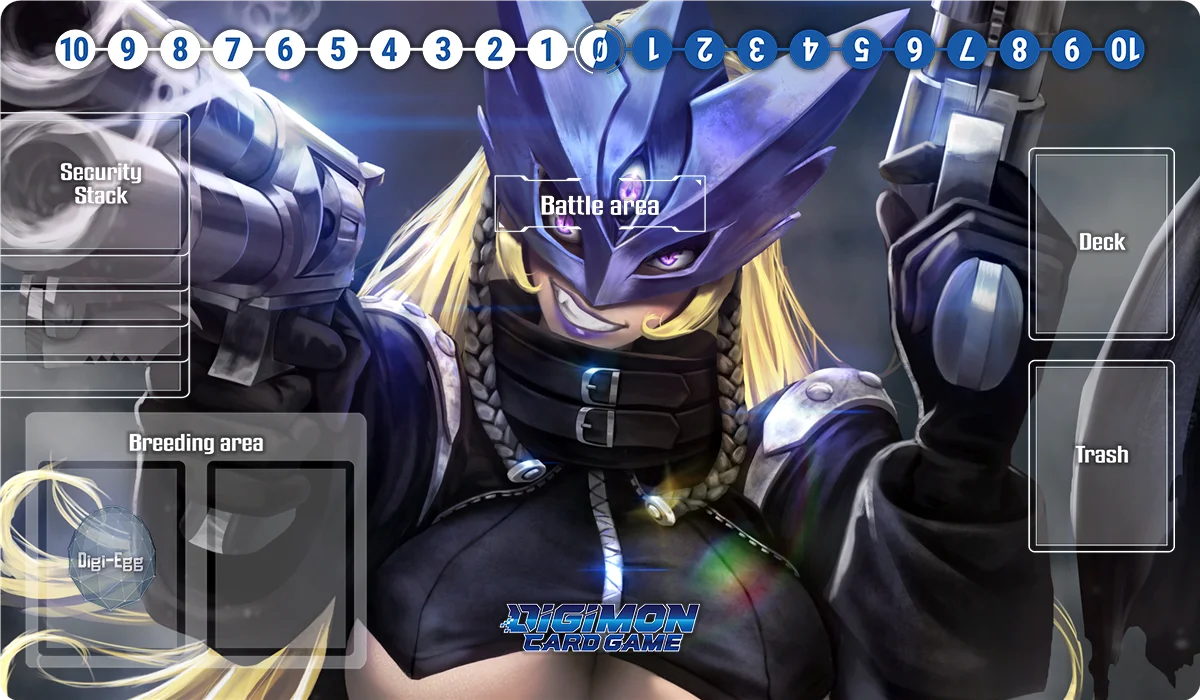 Digimon Playmat Black War Greymon Omega Culumon Terriermon DTCG OCG Board Game Trading Card Game Mat Mouse Pad Desk Mat Free Bag