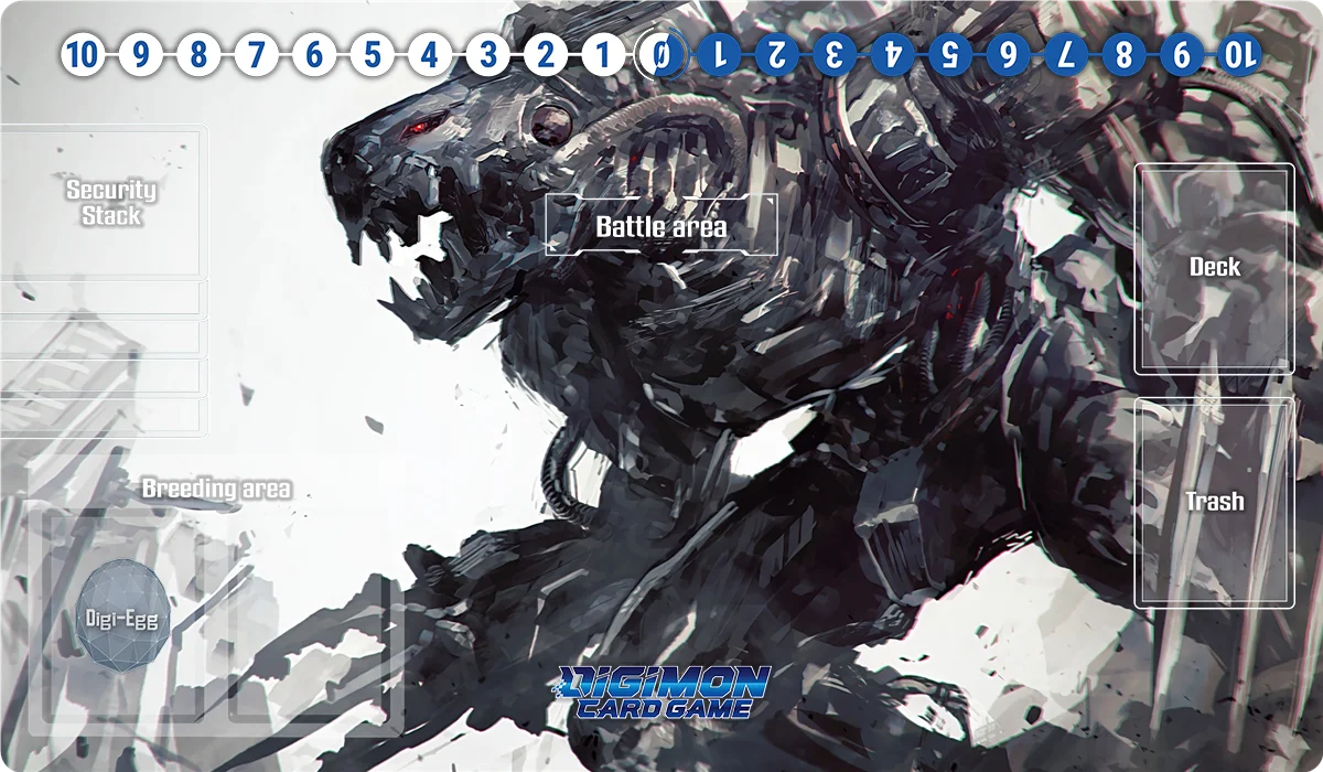 Digimon Playmat Black War Greymon Omega Culumon Terriermon DTCG OCG Board Game Trading Card Game Mat Mouse Pad Desk Mat Free Bag