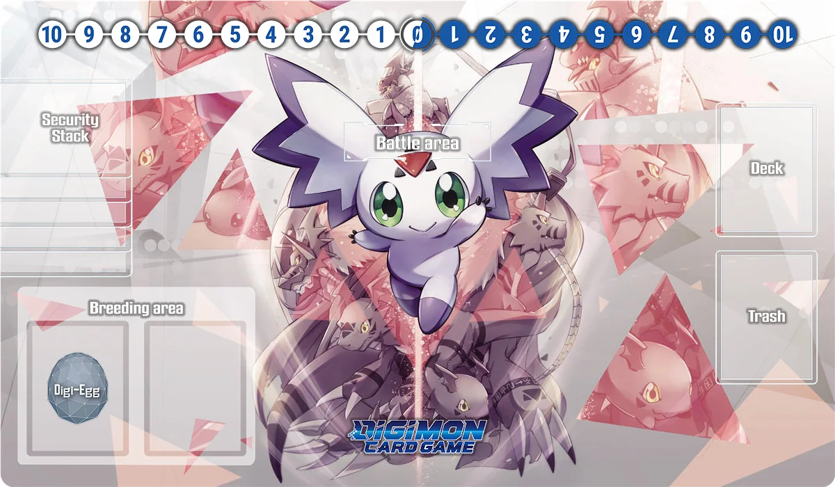 Digimon Playmat Black War Greymon Omega Culumon Terriermon DTCG OCG Board Game Trading Card Game Mat Mouse Pad Desk Mat Free Bag