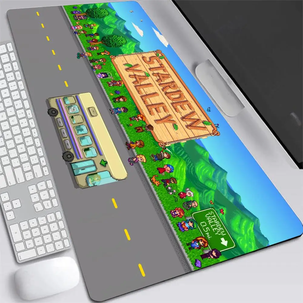 Stardew Valley Large Anti-slip Mat Deskpad Gaming Mousepad Speed Rug Game Table Mats Anime Keyboard and Mouse Pad For Office