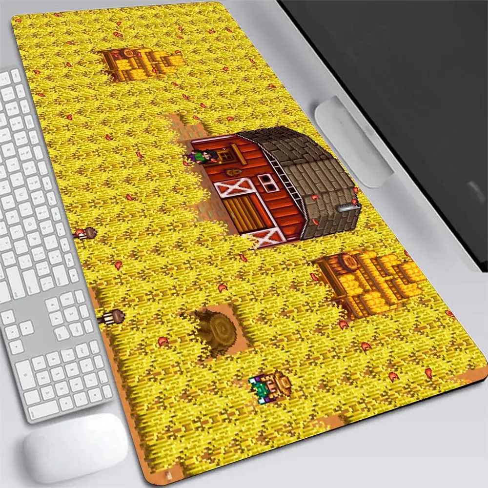 Stardew Valley Large Anti-slip Mat Deskpad Gaming Mousepad Speed Rug Game Table Mats Anime Keyboard and Mouse Pad For Office