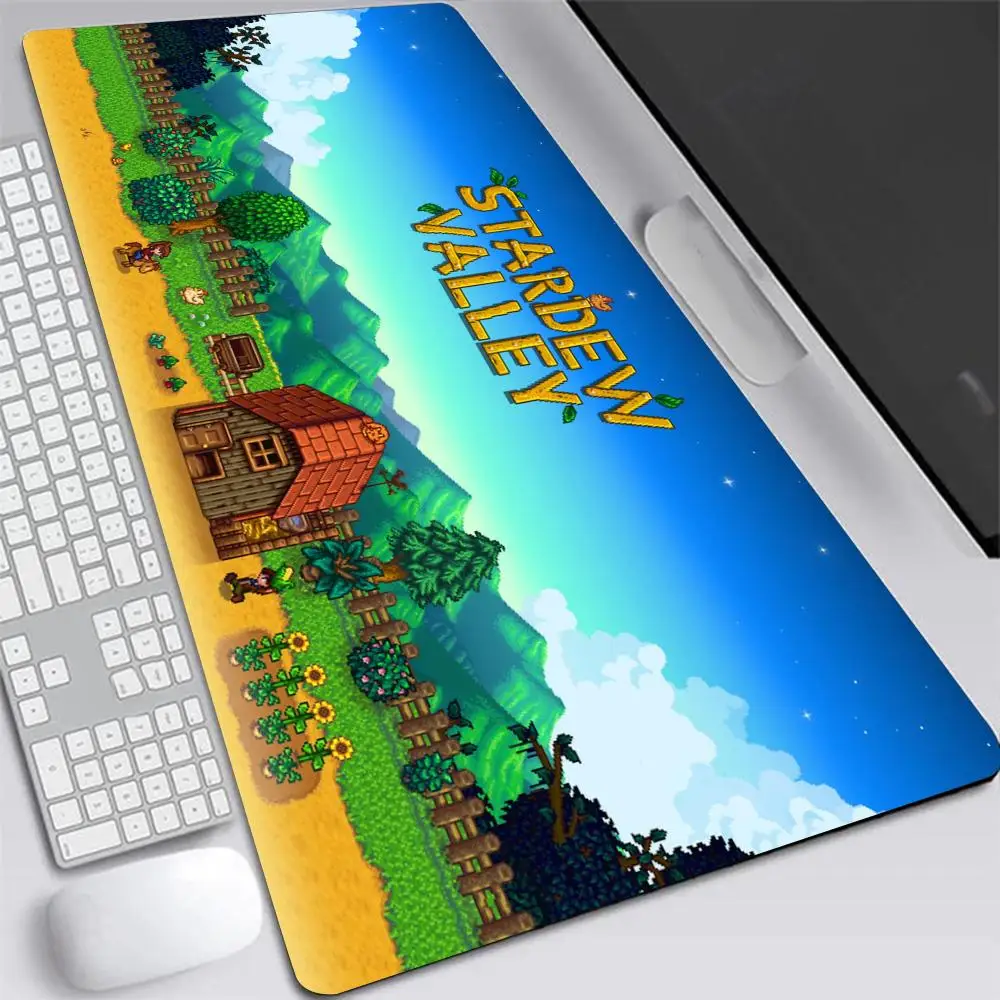Stardew Valley Large Anti-slip Mat Deskpad Gaming Mousepad Speed Rug Game Table Mats Anime Keyboard and Mouse Pad For Office