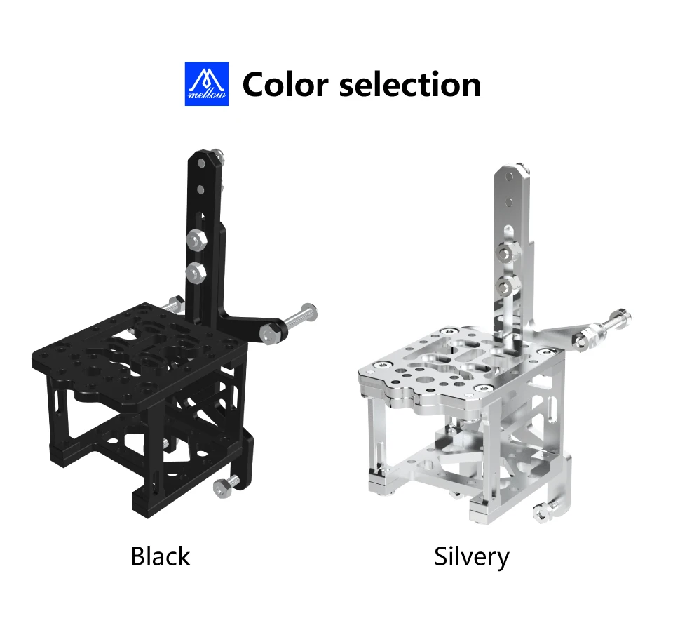 Mellow CNC Aluminium VzBoT 330/235 Printhead Bracket For Goliath Crazy Dragon Hotend VZ Extruder Sherpa Mini 3D Printer