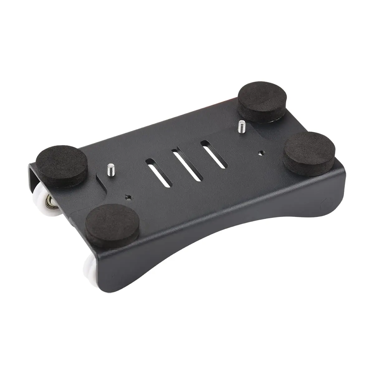 Toaiot Tabletop Filament Holder Rack Spool Material Shelves Supplies Fixed Seat For ABS PLA 3D Printer Material Rack Tray Black