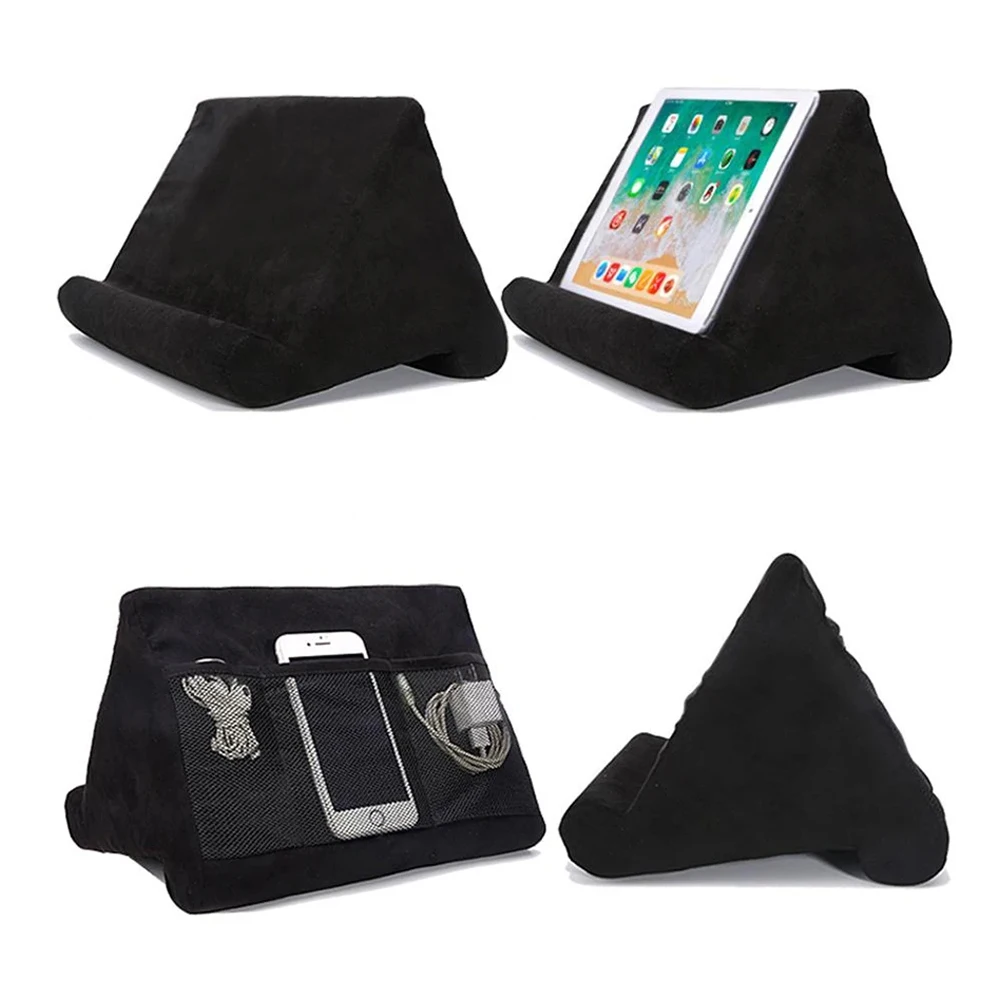 Sponge Pillow Tablet Holder for IPad Samsung Huawei Xiaomi Tablet Holder Mobile Phone Support Pillow Multi-angle Reading Stand