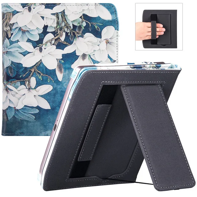 For Pocketbook Era Case PB700 Flip Stand Cover 7 inch with Hand Strap Auto Wake Sleep E-Book PU Leather Cover 7'' 2022 Funda