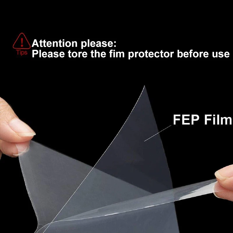 FEP Film 280*200*0.15mm for Anycubic Photon Mono X 6Ks Mono X2 Mono X 6K M3 Plus Mono M5 M5s M7 Pro 3D Printer Release Film