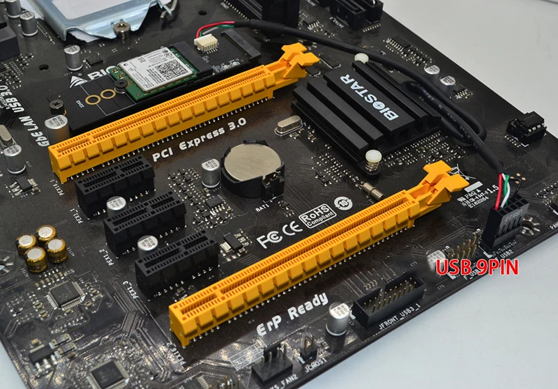 M.2 Wifi Adapter M.2 M Key to A+E Key Slot Wifi Bluetooth Network Card NGFF NVMe PCI express SSD Port to E key Slot Wifi Adapter