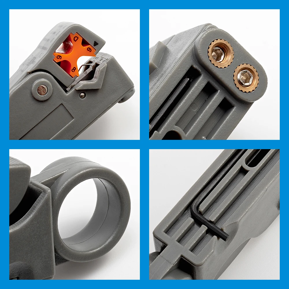 Stripping Pliers Decrustation Wire Cable Tools Stripper Stainless Steel Hexagon Wrench Accessory Insulated Electrical Straight