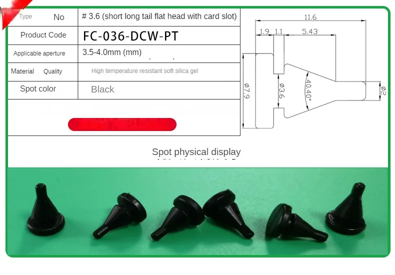 Silicone Plug Rubber Stopper Eyelet Damping High Elasticity Protective 3mm4mm5mm6mm8mm9mm10mm12mm14mm16mm Anti-collision Sealing