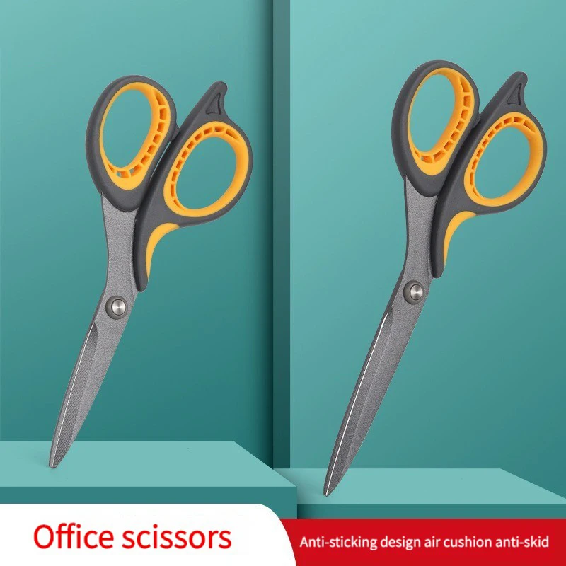 Stainless Steel Large Coated Soft-touch Multi-functional Home Office Scissor Hand Craft Tailor's Stationery Vintage Scissors