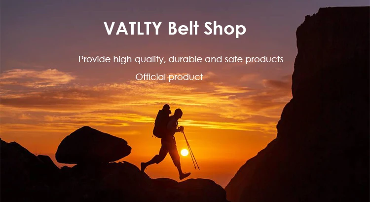 VATLTY Automatic Buckle Belt for Men 34mm Real Nylon Military Tactical Belt Non Slip Hiking Hunting Belt Male Envio Gratis