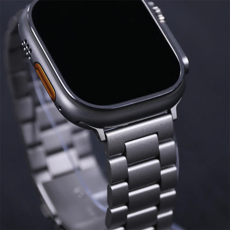 Stainless Steel Strap For Apple Watch Band 45mm Ultra 49mm 41mm 40mm 44mm 46mm Strap Metal Bracelet For Iwatch Series 11 10 42mm