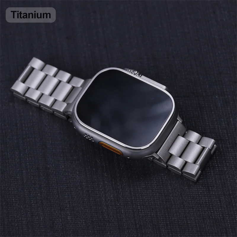 Stainless Steel Strap For Apple Watch Band 45mm Ultra 49mm 41mm 40mm 44mm 46mm Strap Metal Bracelet For Iwatch Series 11 10 42mm