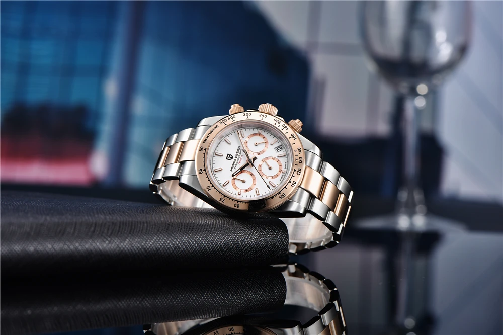 2026 New PAGANI Design Top Brand Men's Sports Quartz Watches Sapphire Stainless Steel Waterproof Chronograph Luxury Reloj Hombre
