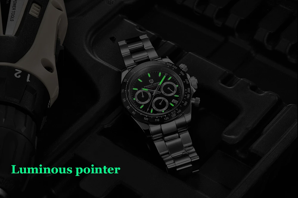 2026 New PAGANI Design Top Brand Men's Sports Quartz Watches Sapphire Stainless Steel Waterproof Chronograph Luxury Reloj Hombre