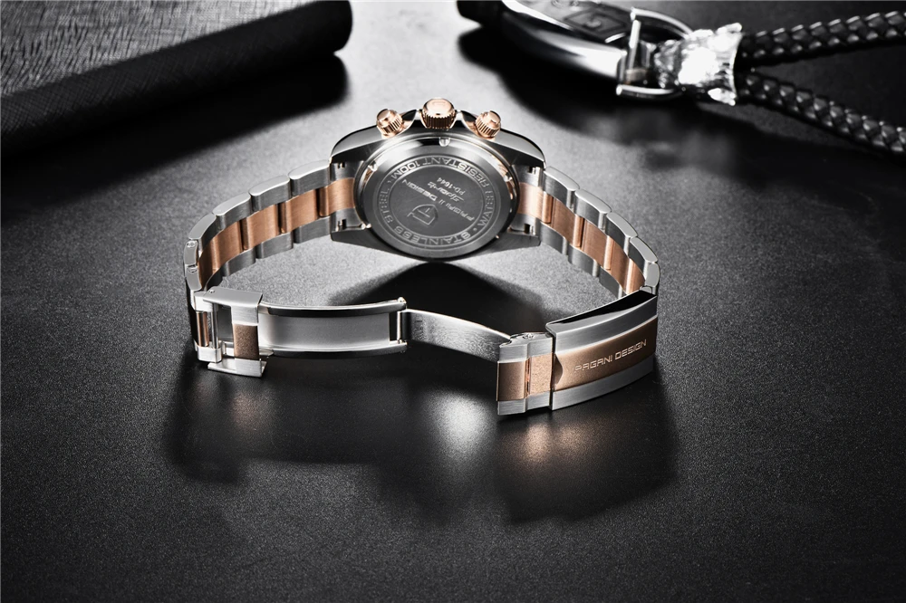 2026 New PAGANI Design Top Brand Men's Sports Quartz Watches Sapphire Stainless Steel Waterproof Chronograph Luxury Reloj Hombre