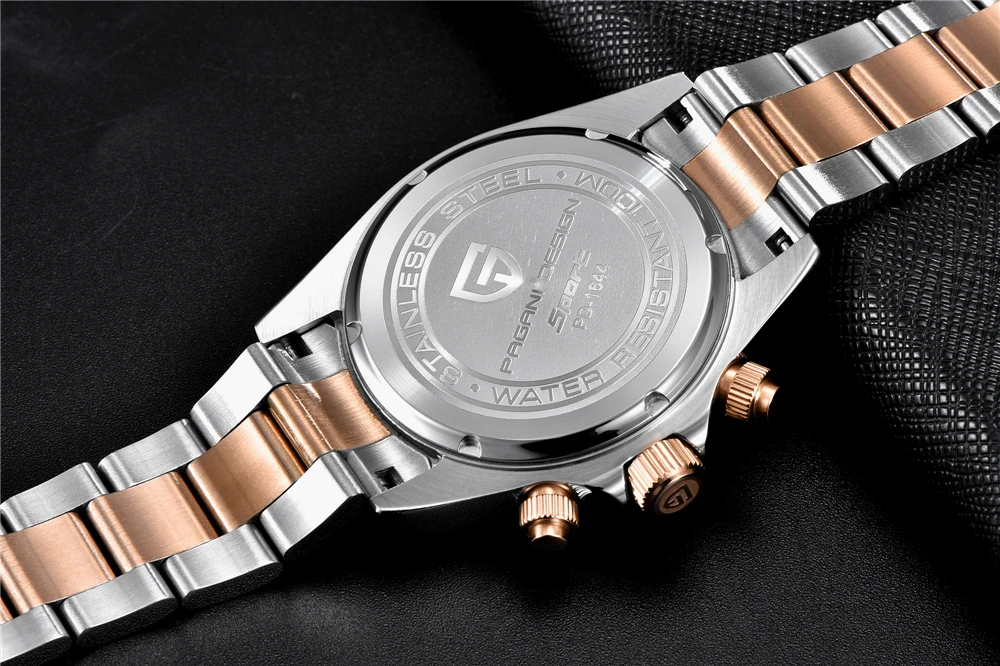 2026 New PAGANI Design Top Brand Men's Sports Quartz Watches Sapphire Stainless Steel Waterproof Chronograph Luxury Reloj Hombre