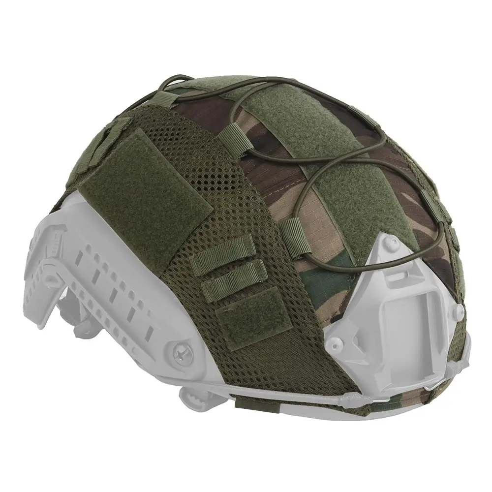 Camouflage Helmet Cover For Ops-Core PJ/BJ/MH Fast Helmet Cover Tactical Militar Hunting CS Wargame Outdoor Sport