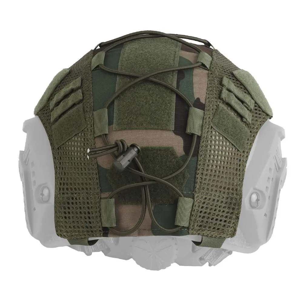 Camouflage Helmet Cover For Ops-Core PJ/BJ/MH Fast Helmet Cover Tactical Militar Hunting CS Wargame Outdoor Sport