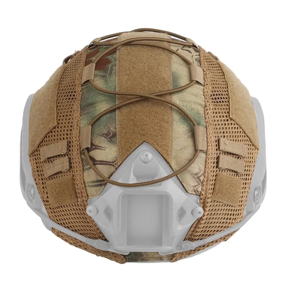 Camouflage Helmet Cover For Ops-Core PJ/BJ/MH Fast Helmet Cover Tactical Militar Hunting CS Wargame Outdoor Sport