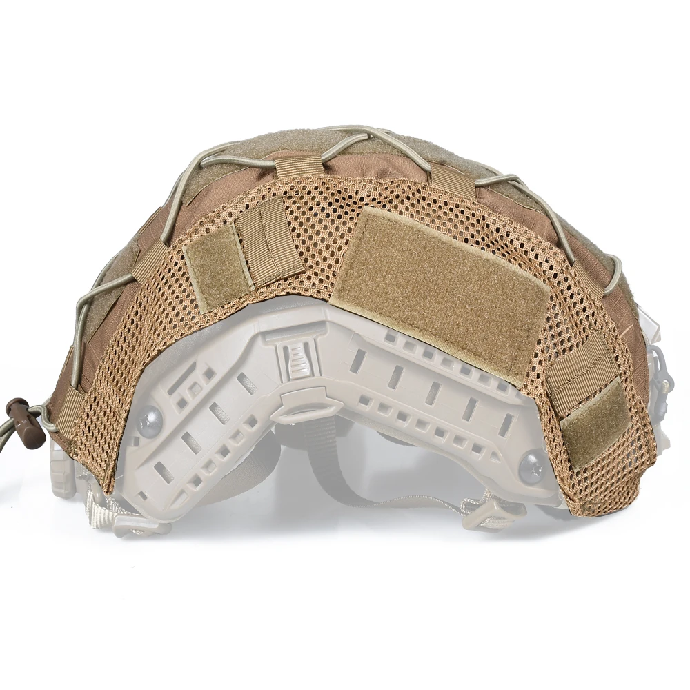 Camouflage Helmet Cover For Ops-Core PJ/BJ/MH Fast Helmet Cover Tactical Militar Hunting CS Wargame Outdoor Sport