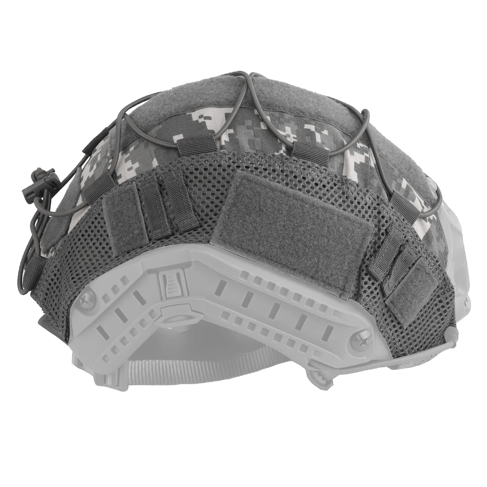 Camouflage Helmet Cover For Ops-Core PJ/BJ/MH Fast Helmet Cover Tactical Militar Hunting CS Wargame Outdoor Sport