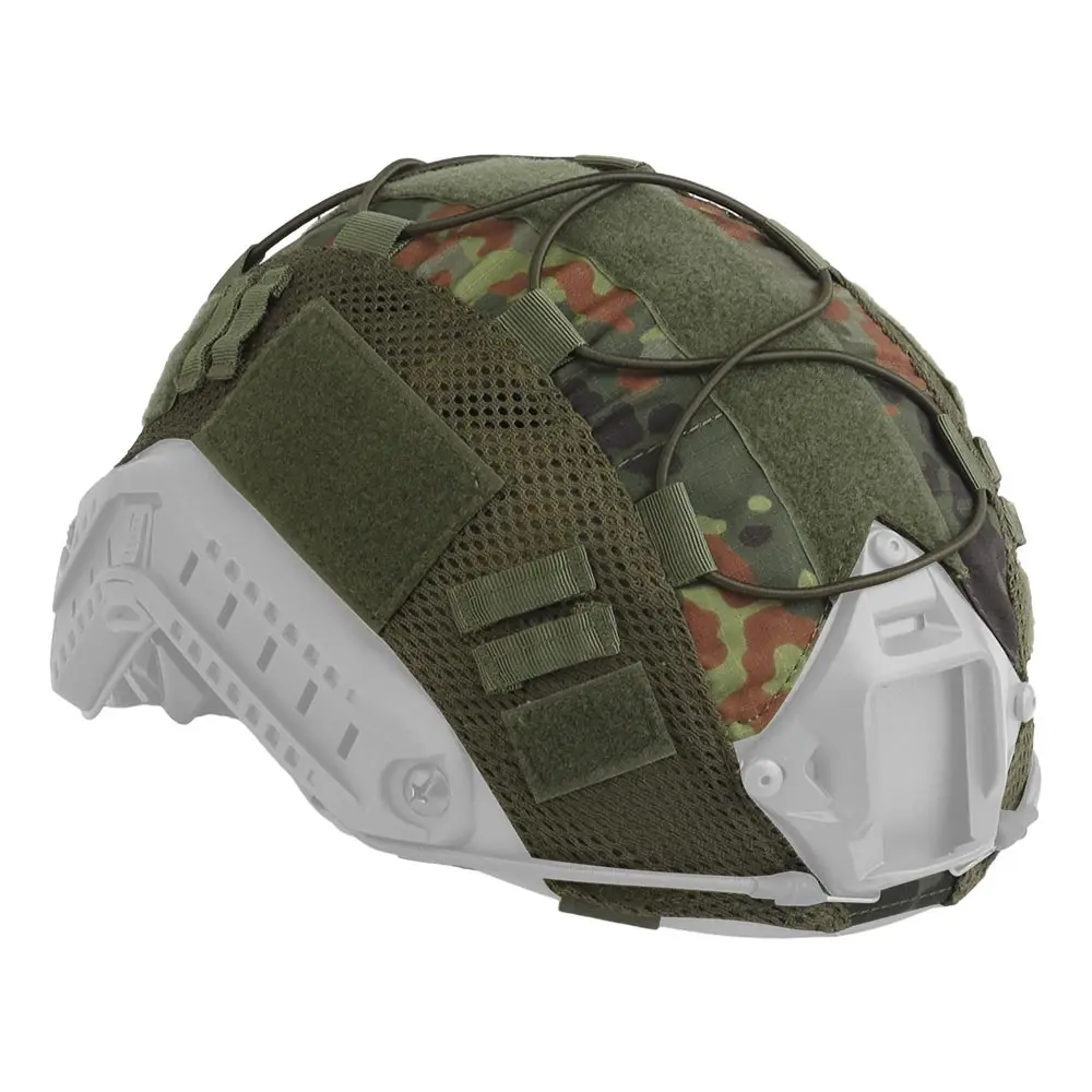 Camouflage Helmet Cover For Ops-Core PJ/BJ/MH Fast Helmet Cover Tactical Militar Hunting CS Wargame Outdoor Sport