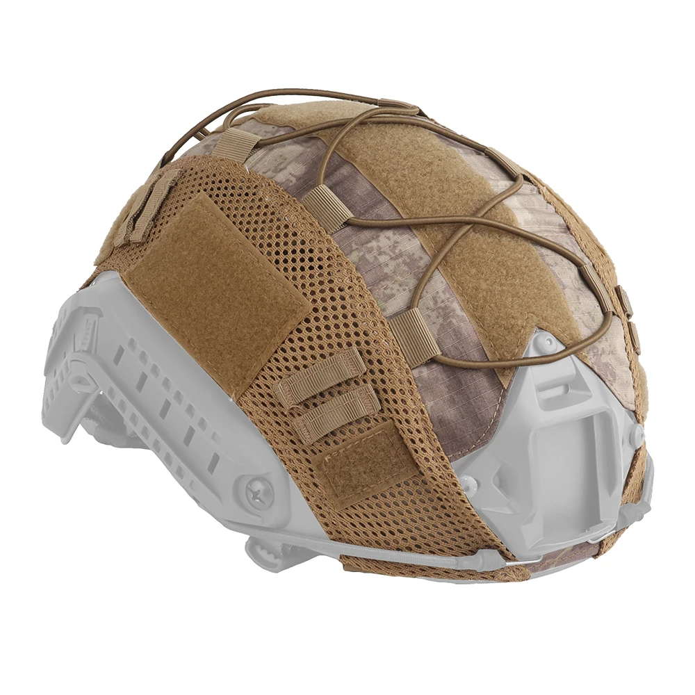 Camouflage Helmet Cover For Ops-Core PJ/BJ/MH Fast Helmet Cover Tactical Militar Hunting CS Wargame Outdoor Sport