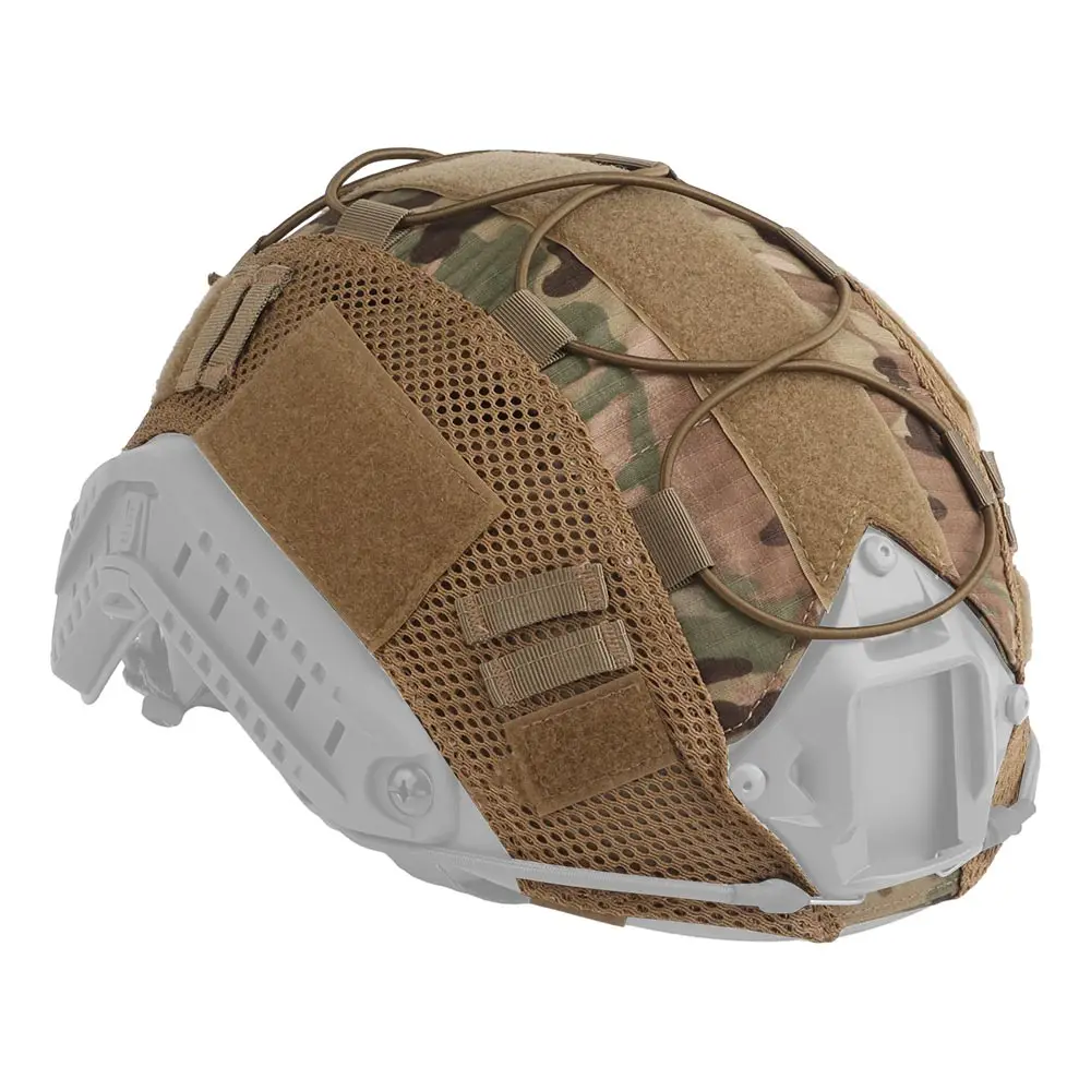 Camouflage Helmet Cover For Ops-Core PJ/BJ/MH Fast Helmet Cover Tactical Militar Hunting CS Wargame Outdoor Sport